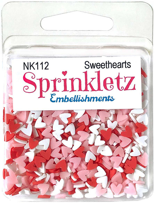 Buttons Galore Sprinkletz -Sweethearts