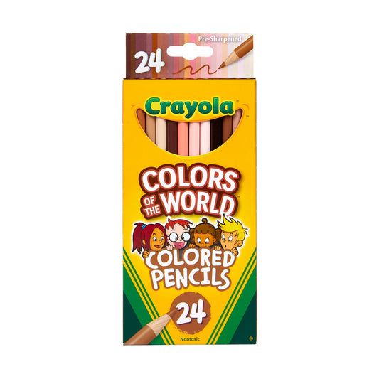 Crayola Colors Of The World Color Pencils 24/Pkg