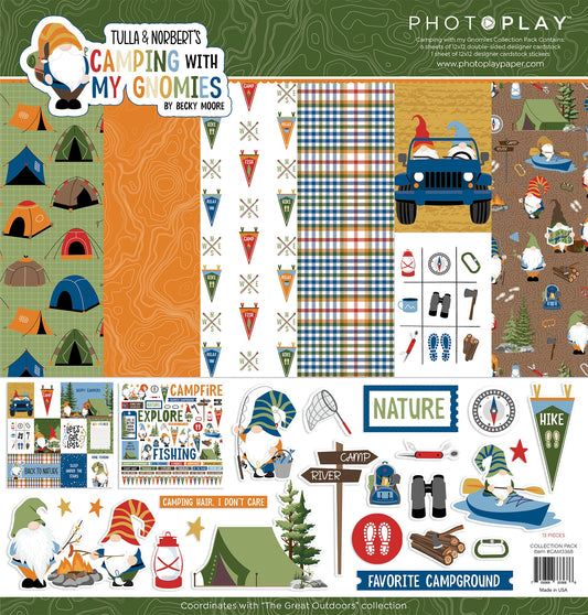 Photoplay Camping With My Gnomies Collection Pack