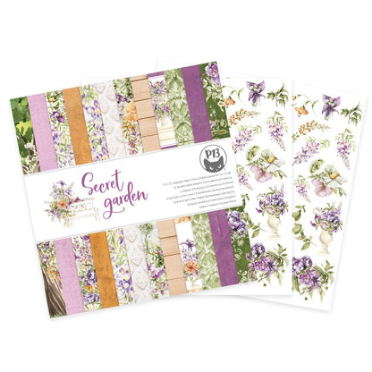 P13 Secret Garden Double-Sided Paper Pad