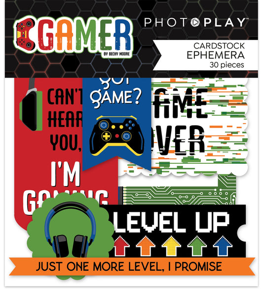 Photoplay Gamer  Cardstock Die-Cuts