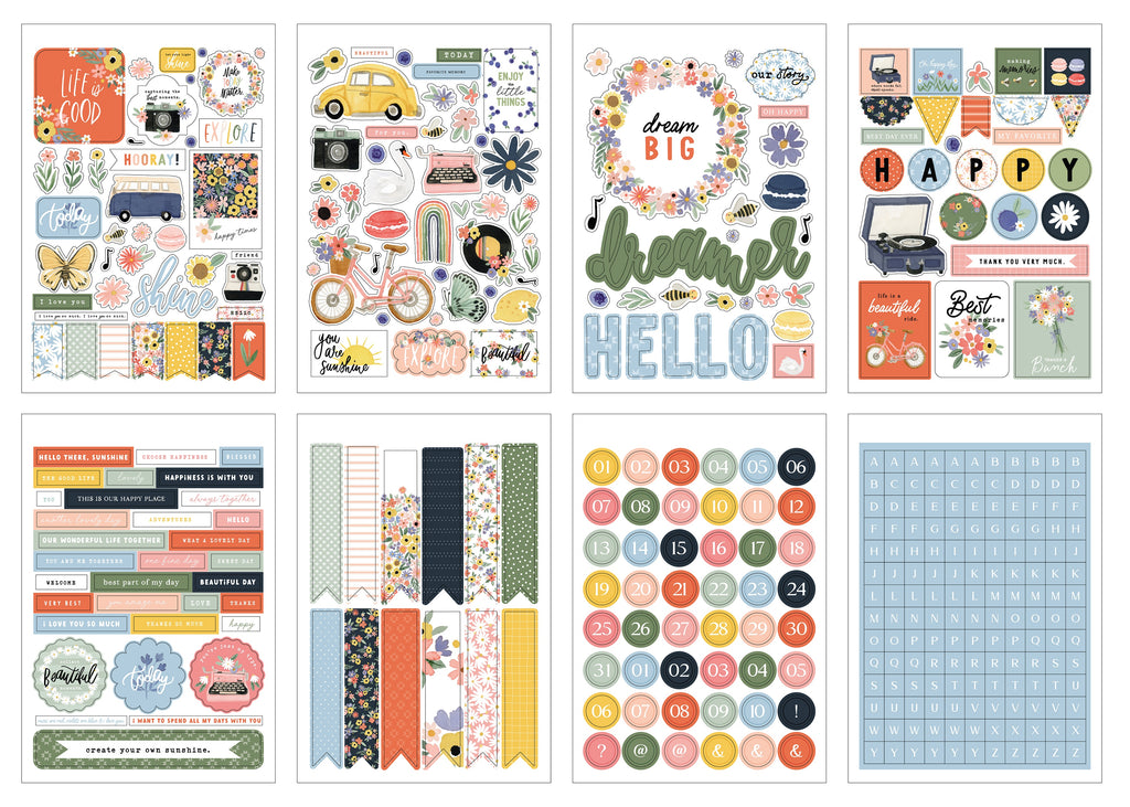 Here, There And Everywhere Sticker Book