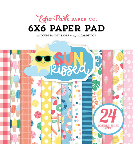 Echo Park Sun Kissed Double-Sided Paper Pad 6"X6"