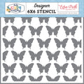Our Story Matters Stencil 6"X6"-The Best Butterflies