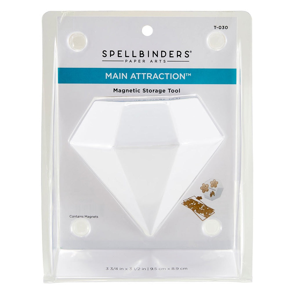 Spellbinders Main Attraction Magnet Tool-White