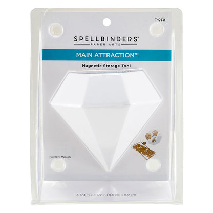 Spellbinders Main Attraction Magnet Tool-White