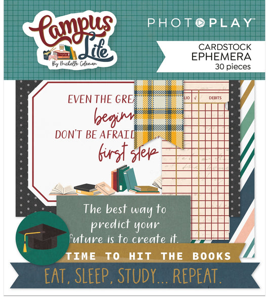 Photoplay Campus Life  Cardstock Die-Cuts