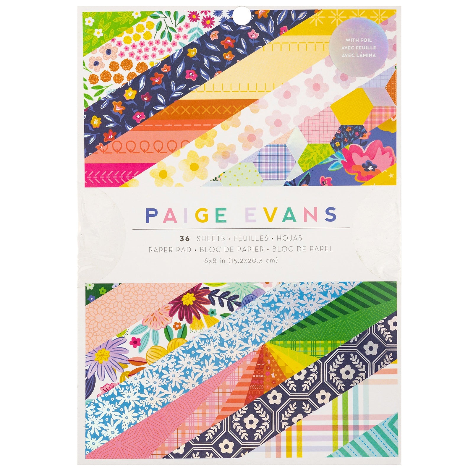 Paige Evans Blooming Wild Single-Sided Paper Pad 6"X8"
