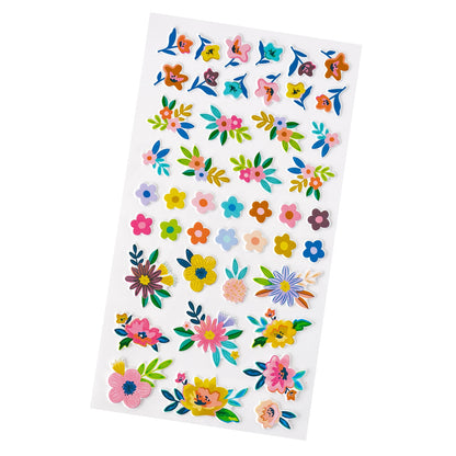 Paige Evans Blooming Wild Mini Puffy Stickers