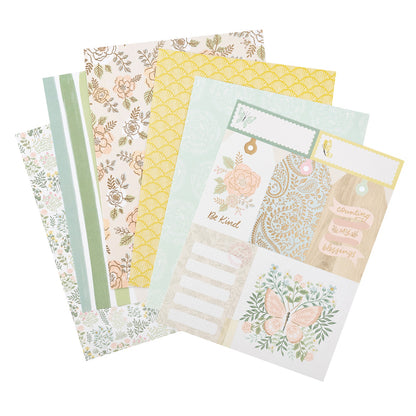 Crate Paper Gingham Garden Single-Sided Paper Pad 6"X8"