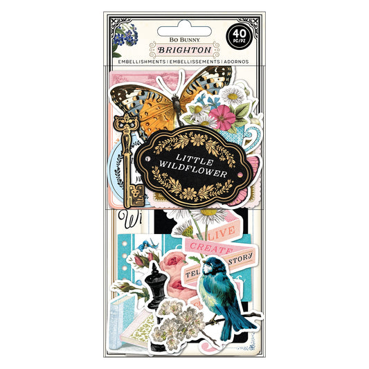 Bo Bunny Brighton Cardstock Die-Cuts