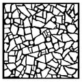 Blue Dream Stencil 7"X7"- Mosaic
