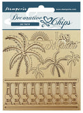 Blue Dream Decorative Chips -Palms