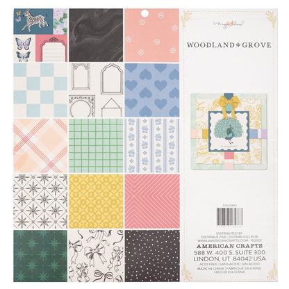 Maggie Holmes Woodland Grove Paper 12X12 Pad