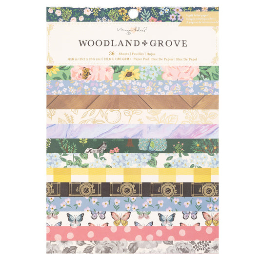 Maggie Holmes Woodland Grove Single-Sided Paper Pad 6"X8"