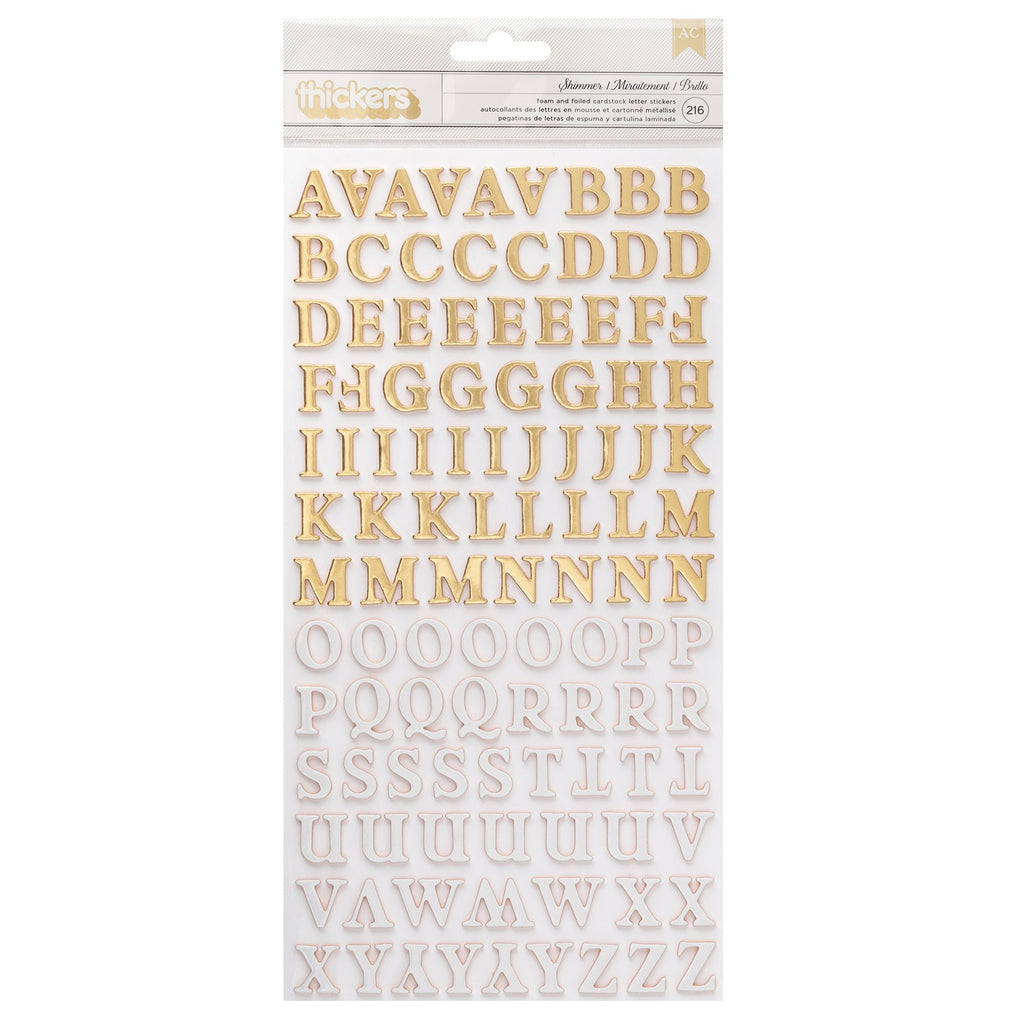 Maggie Holmes Woodland Grove Shimmers Alpha Thickers Stickers