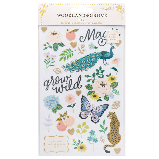 Maggie Holmes Woodland Grove Sticker Book