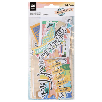 Vicki Boutin Where To Next Cardstock Die-Cuts-Journaling