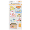 Flower Child Puffy Stickers