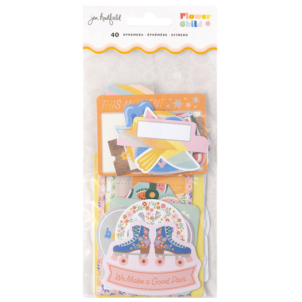 Jen Hadfield Flower Child Cardstock Die-Cuts-Journal