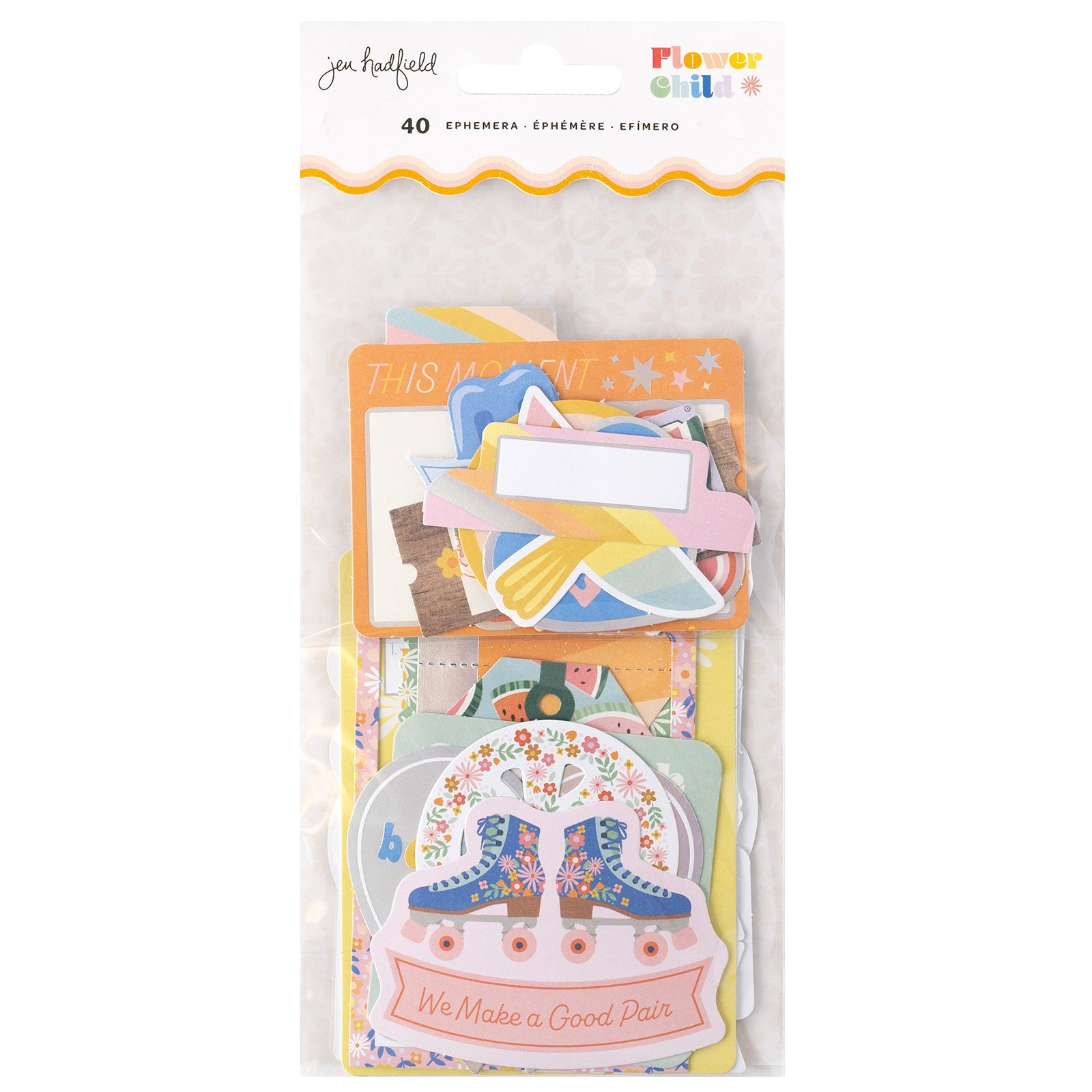 Jen Hadfield Flower Child Cardstock Die-Cuts-Journal