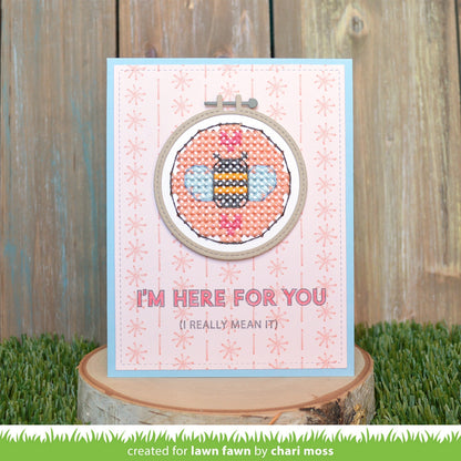 Lawn Fawn Craft Die- Embroidery Hoop