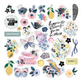 Spring Abstract Cardstock Ephemera -Icons