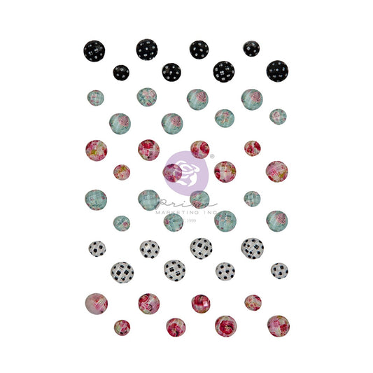 Prima Spring Abstract Say It In Crystals-Assorted Dots