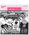 Cap & Gown Ephemera-Words