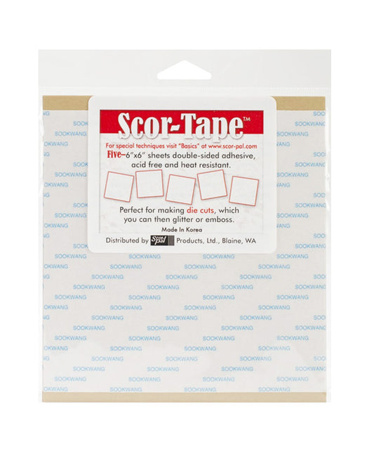 Scor-Tape Sheets 5/Pkg