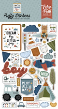 Dream Big Little Boy Puffy Stickers