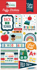Echo Park First Day Of School Puffy Stickers