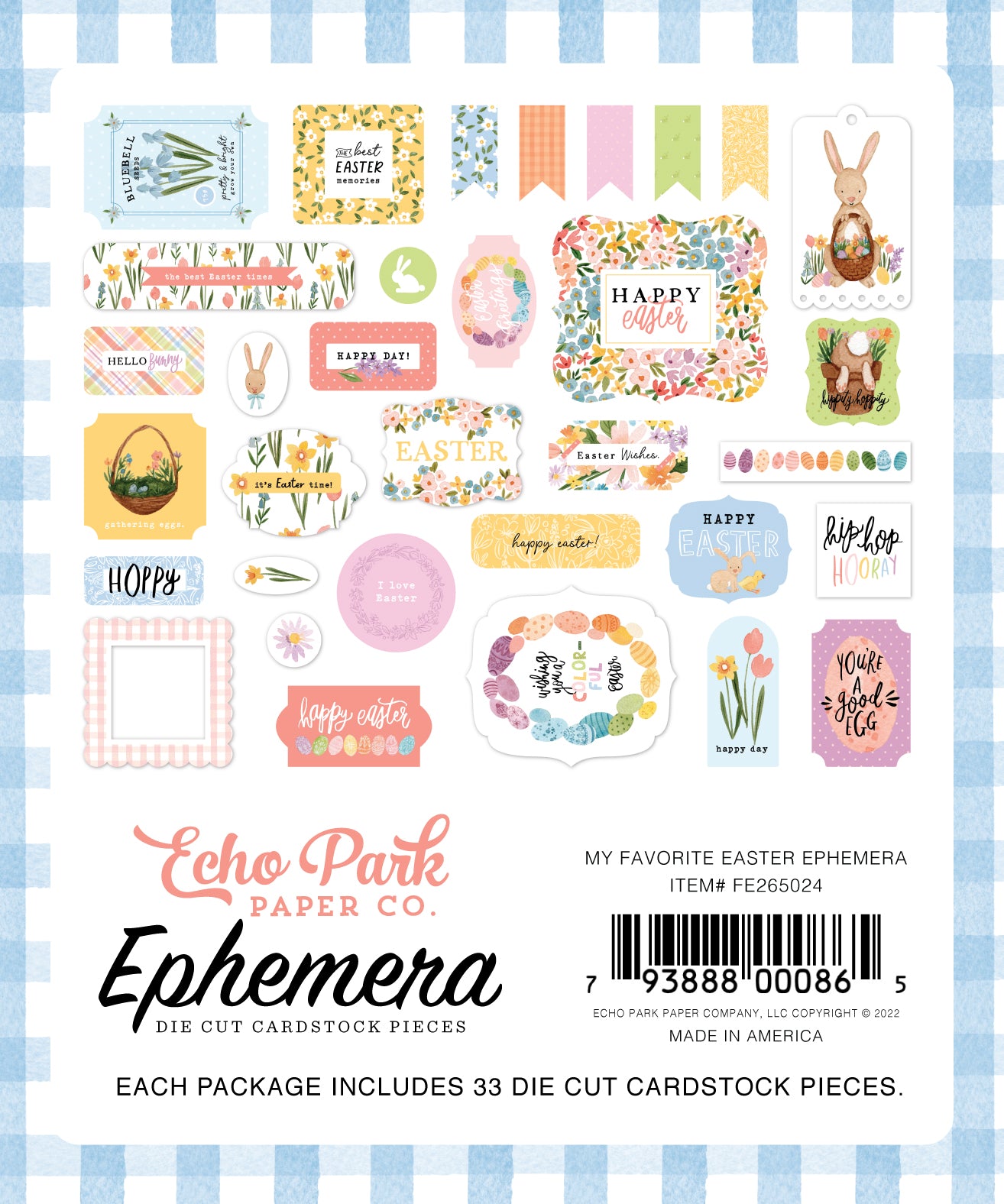 Echo Park My Favorite Easter Ephemera