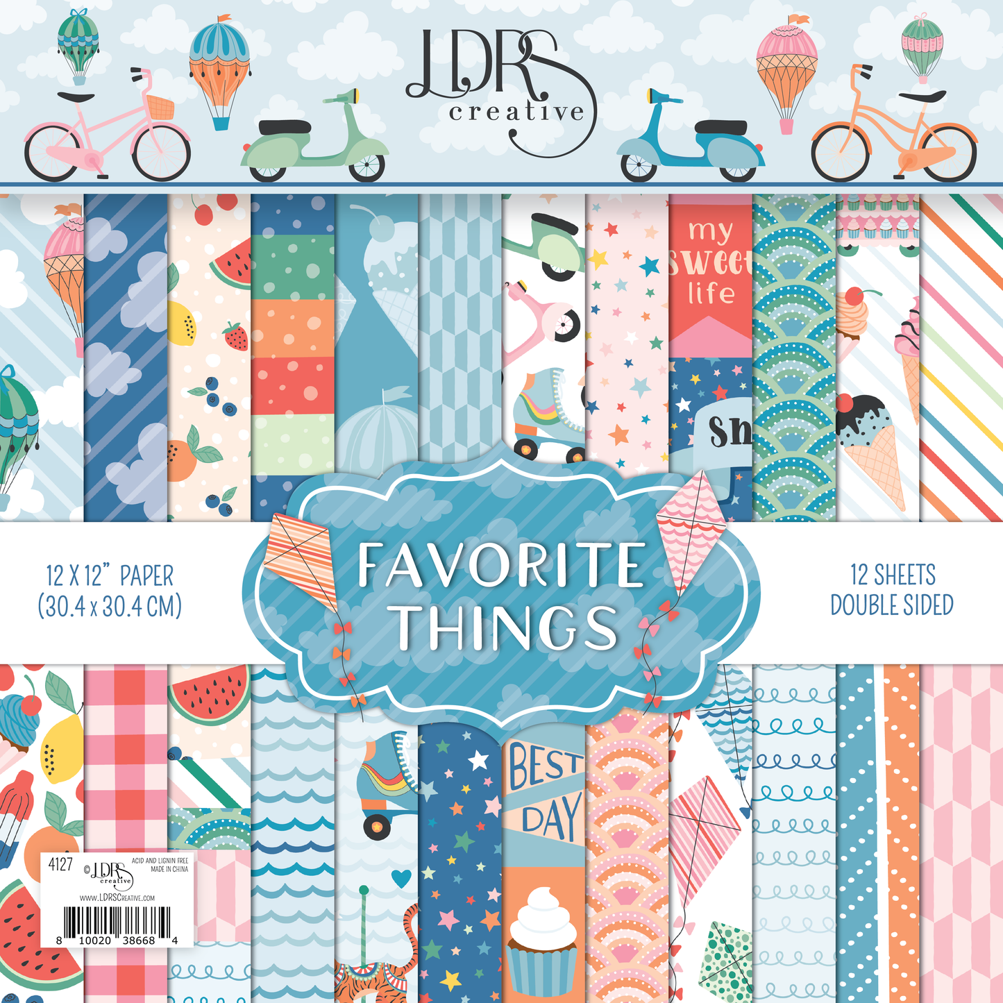 LDRS Favorite Things 12x12 Paper Pack