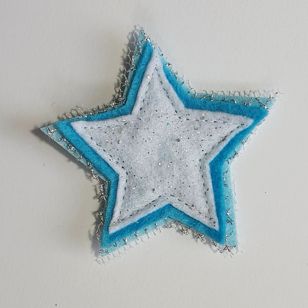 Charm Creations Pastel Sparkle Stars