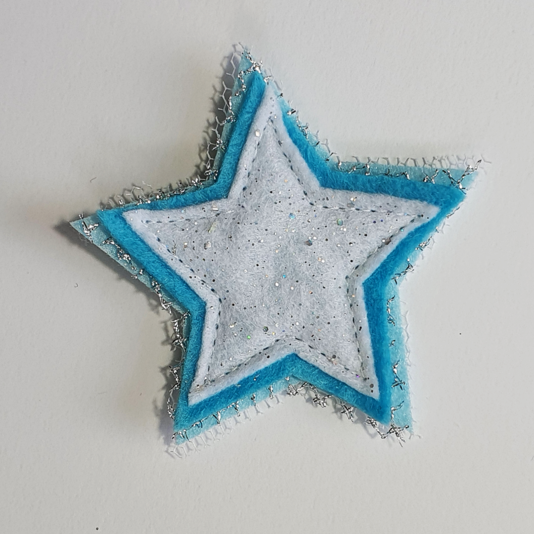 Charm Creations Pastel Sparkle Stars