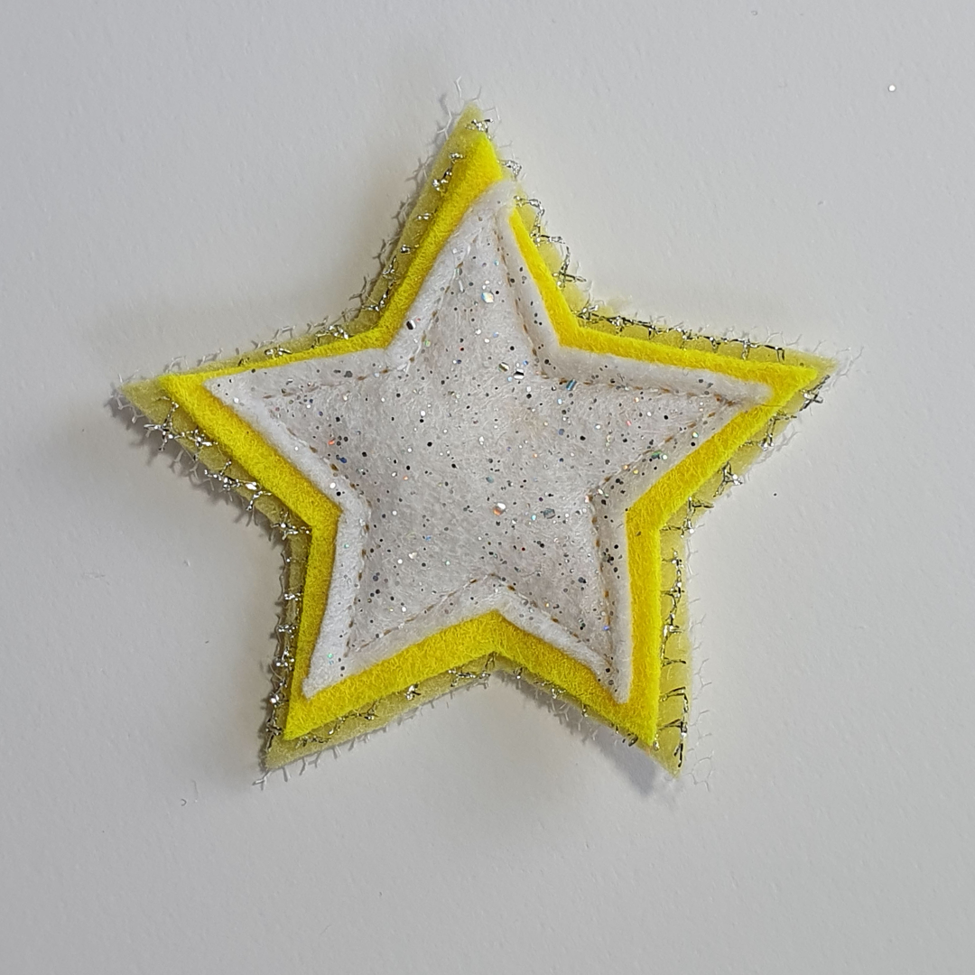 Charm Creations Pastel Sparkle Stars