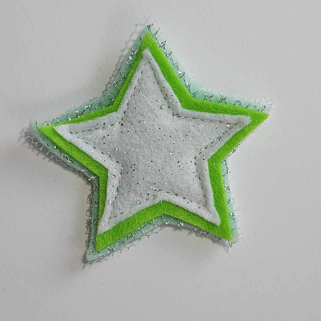 Charm Creations Pastel Sparkle Stars