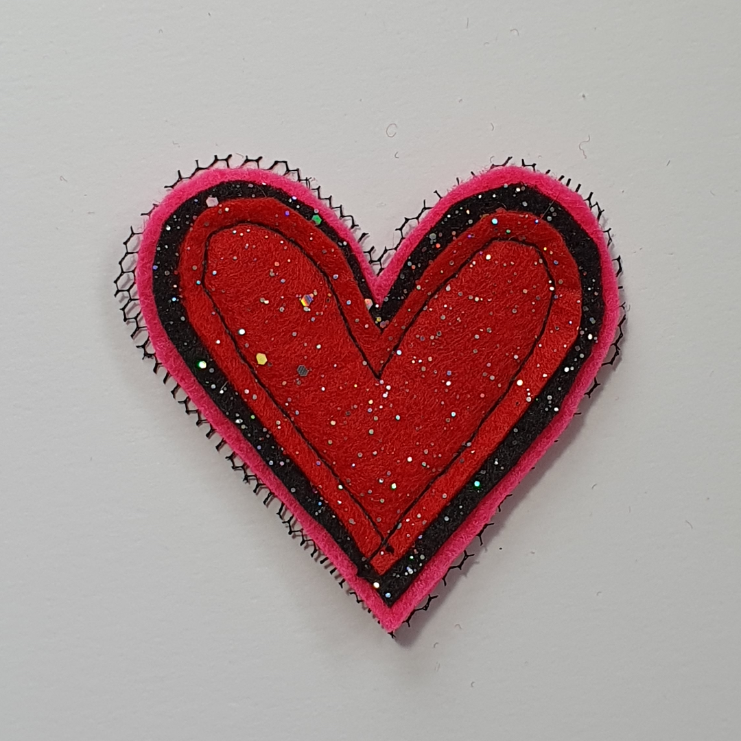 Charm Creations Sparkle Hearts