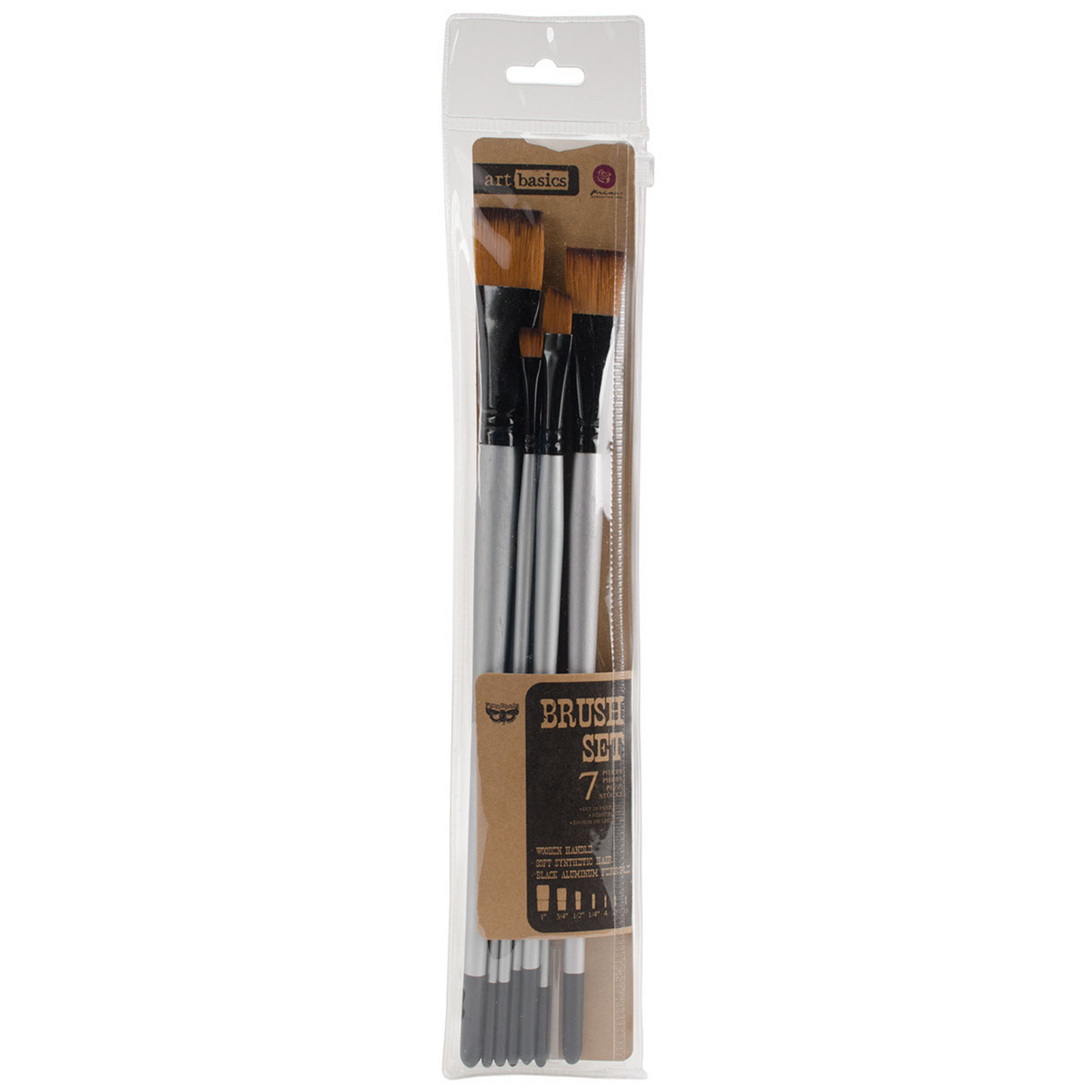 Finnabair Art Basics Brush Set 7/Pkg