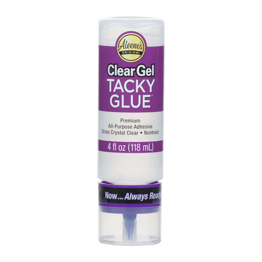 Aleene's Always Ready Clear Gel Tacky Glue-4oz