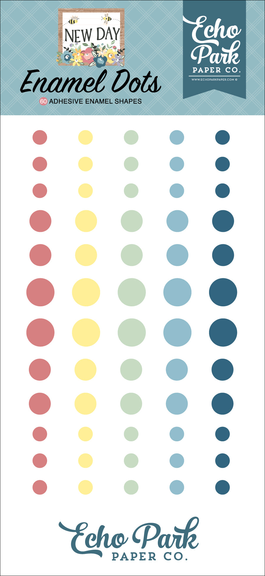 Echo Park New Day Enamel Dots