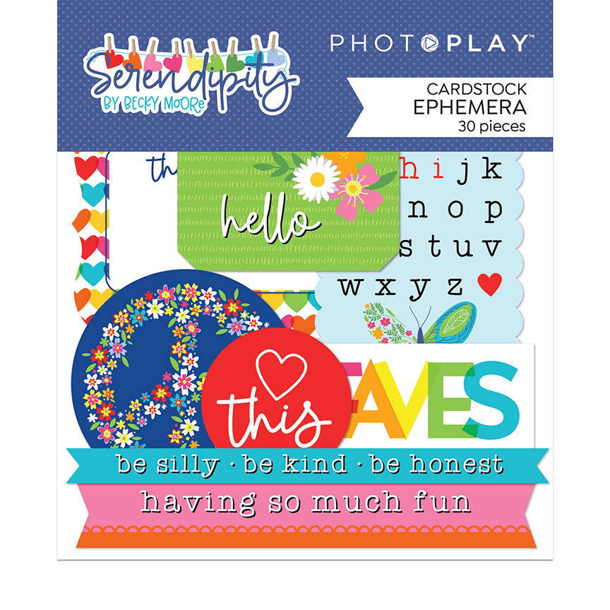 Photoplay Serendipity Cardstock Die-Cuts