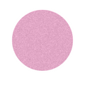 A swatch of Bubblegum Blast paint showing a pink color with a shimmer effect.