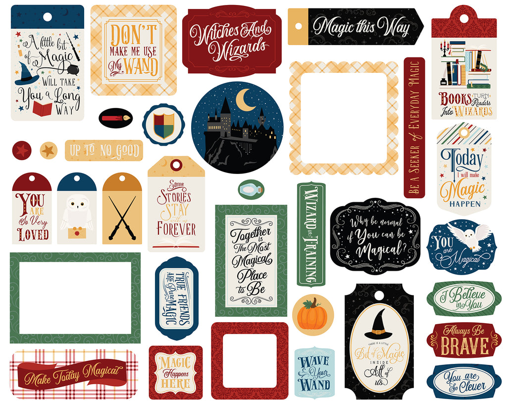 Wizards & Company Ephemera - Frames & Tags
