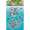 Art By Marlene Back to Nature - Flower Stack stamp